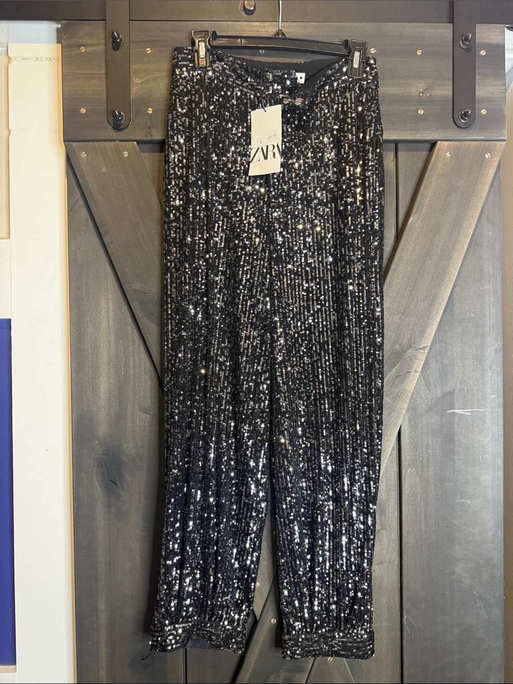 Zara Sequin Pants